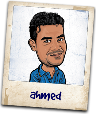 Ahmed portrait illustration